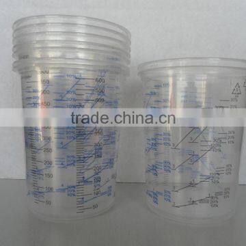 Plastic Calibrated Paint Mixing Cup photo-3