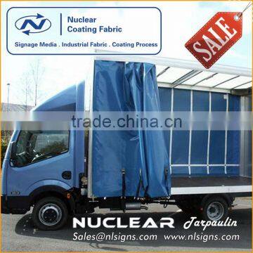 PVC Coated Tarpaulin Truck Side Curtain Tarps