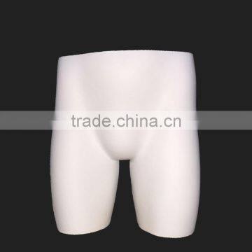 New Arrival! Luxury Fiberglass White Color Lower Half Body Male Mannequin Torso For Underwear Display photo-2
