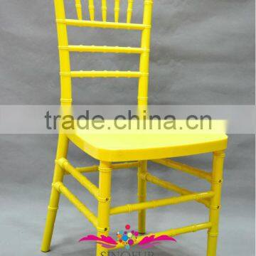 Wholesale polycarbonate chiavari chair, resin tiffany chair