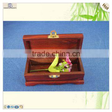 Set 3 Large Small Painted Carved Lock Wooden Box photo-3