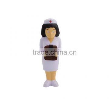 Best selling cheap nurse shape releasing stress anti stress nurse