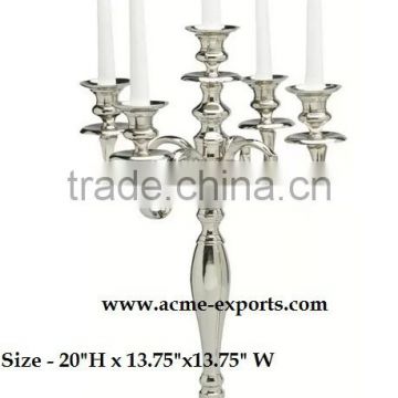 wholesale candle holder centerpieces metal