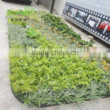 SJLJ013766 China Supplier Direct Selling Artificial Vertical Green Wall With Artificial Plant photo-2
