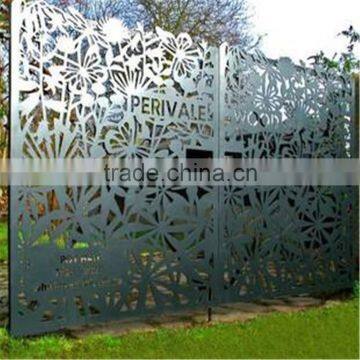 Perforated Laser Cut Outdoor Metal Garden Screens photo-6