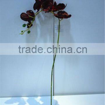 Home Garden Creepers Decoration 110cm Height Artificial Plum Colored Purple Phalaenopsis Flowers Making EHDL02 0809 photo-2