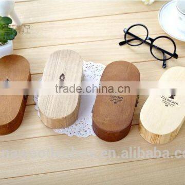 2015 lovely wooden eyeglass cases for gift