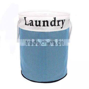 New Design Folding Laundry Basket With Closing, Textilene Series Laundry Hamper photo-3