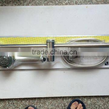 Hot Sell Abs + Stainless Steel Shower Head With Hose and Base photo-3