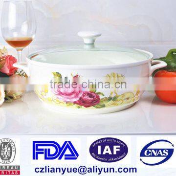 Ceramic Microwave Pot With Glass Lid photo-2
