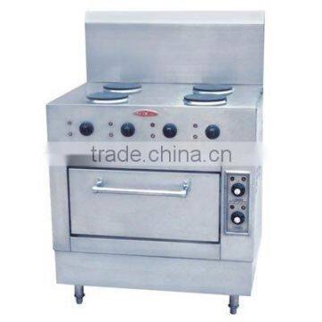 Electric 4 plate cooker with Oven.