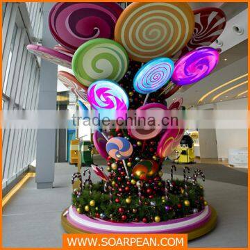 Customized Decoration Large Colorful Candy Modern Display