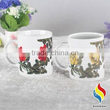 Customized Logo Hot Color Changing Ceramic Mug photo-2