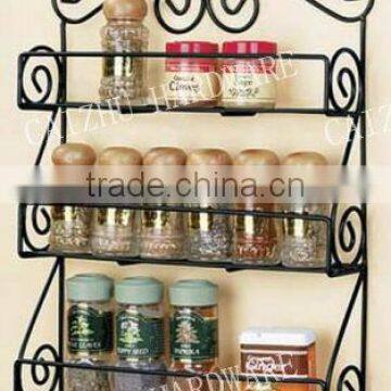 kitchen cabinets wall mounted spice racks