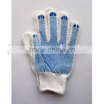 top quality 7gauge bleach white color anti-heat ironing safety working glove