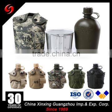 Police Field Army Military Outdoor Field Training Kettle Water Bottle 1L Capacity With Oxford Bag and Aluminium Cup photo-4