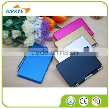 2017 New Aluminum Metal Mini Notepad With Pen photo-5