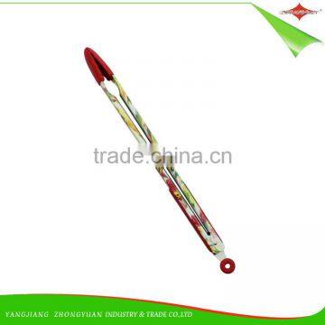 ZY-H2009 Elegant Design 16-inch BBQ Silicone Food Tong With Handle photo-4