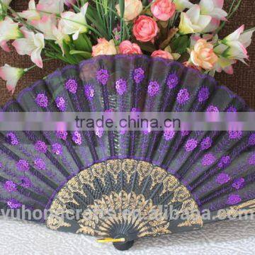 Customized fabric plastic fan