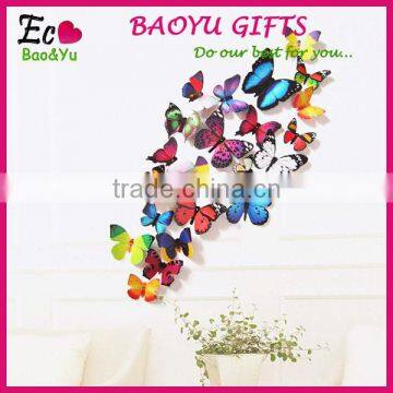 Removable 3D Butterfly Sticker For Decorate DIY Wall Sticker Butterfly