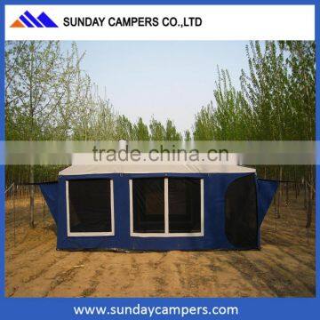 2017 Campig House Folding 4x4 Camper Trailers for Sale High Quality photo-1