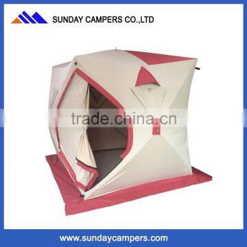 Beijing company personalized colorful pop up ice fishing tent insulated