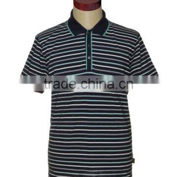 Popular Stripe Polo Shirt/Striped Shortsleeves Polo Shirts/branded Polo Shirts for Men photo-3