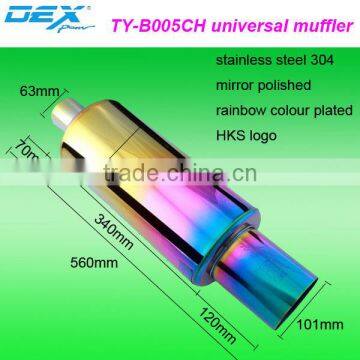 Racing Spare Part Exhaust System Universal Muffler Performance photo-6