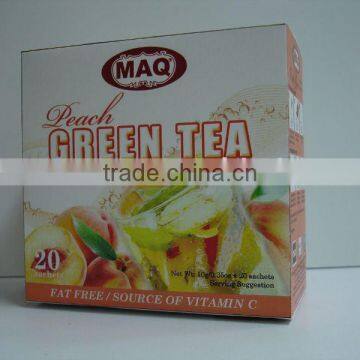 MAQ Instant Peach Green Tea