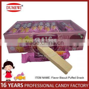 Cheese Flavor Biscuit Puffed Stick/ Sandwich Biscuits Stick photo-2