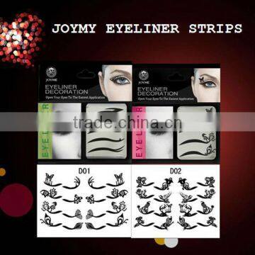 Decorative eyeliner strips & Temporary eyes tattoos