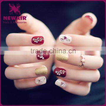 New Air Customized Acrylic Jewelry Rhinestone 3D Star Glitter Nail Art Stickers photo-2