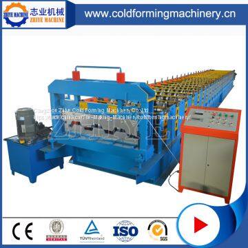 Decking Steel Floor Cold Roll Forming Machinery photo-3