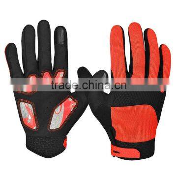 Cycling Gloves with Shock-absorbing Pad Full Finger