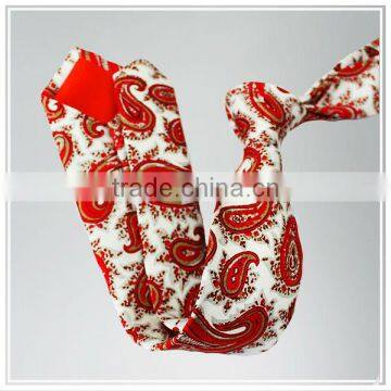 Customize high quality digital printing polyester tie