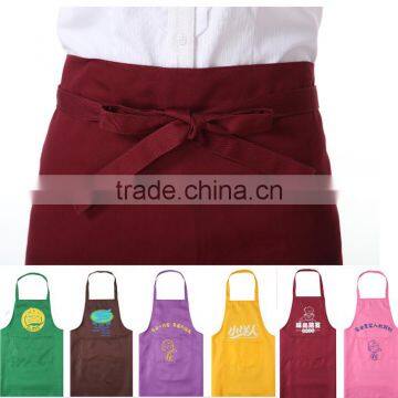 cotton kitchen apron for restaurant worker good quality