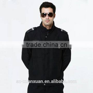Customized Fashion Security Uniform 2pieces Work Uniform photo-4