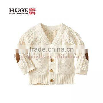 Long-Sleeve Jacquard-Knit Funny Fashion Child Sweater
