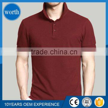 Custom Solid Color Men's Polo Shirt Uniform Polo T Shirt Wholesale In China photo-4