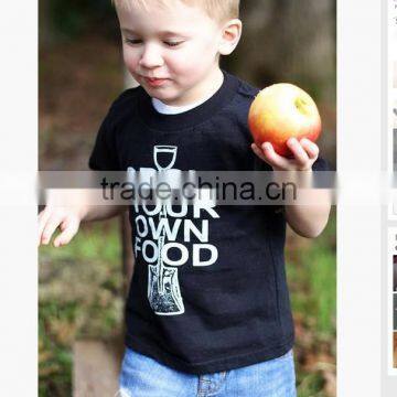 2014 Latest Summer Sea Ship Printing Baby Boys Breathable T-shirt for Kids