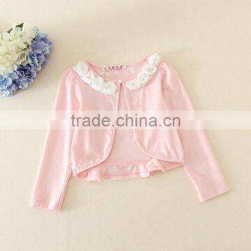 hot sale spring fall wholesale price sweet flower baby children girls cardigan