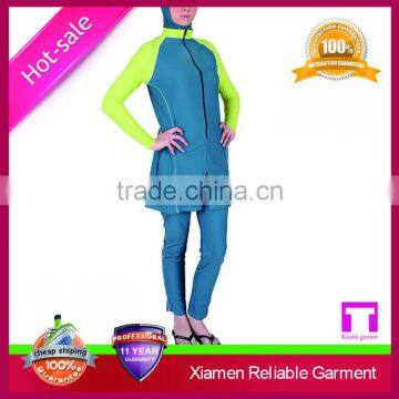 Best Selling Sun Protective Fabrics Full Cover Hot Sex Muslim Swimwear photo-3