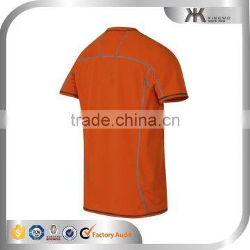 New Arrival Plain Dry Fit Men's Shirts, Polyester Sports T-shirt/running Top Wholesale Men's Shirt photo-2