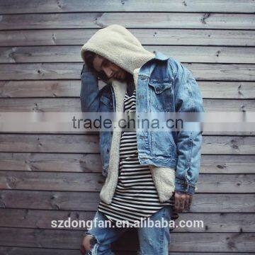 New Fashion Winter Sherpa Hoodie Men's Clothing Fabric Fleece Hoodies Men US Street Style Men's Coat photo-6