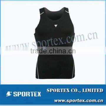 compression gear / sleeveless compression top / customed men's compression shirt