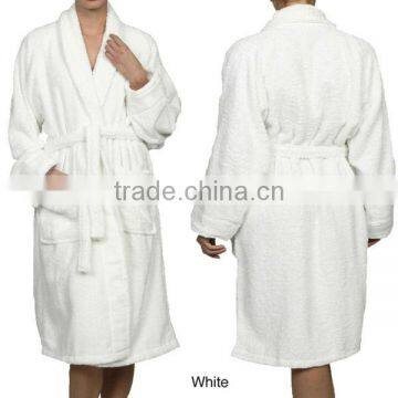 Custom Cotton Poly Unisex Terry Bath Robe