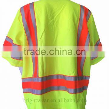 ANS ANSI Class 3 Short Sleeve Safety Vest 3M8710 Reflective Safety Vest photo-2