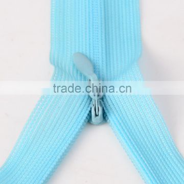 High Quality 3# invisible nylon zipper Nylon zipper long chain