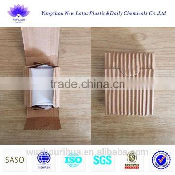 hotel paper wrapped soap hand pack soap corrugated paper box