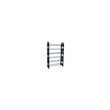 6 Tier 20 Pair Stackable Iron Shoe Storage Shelves JP-SR206